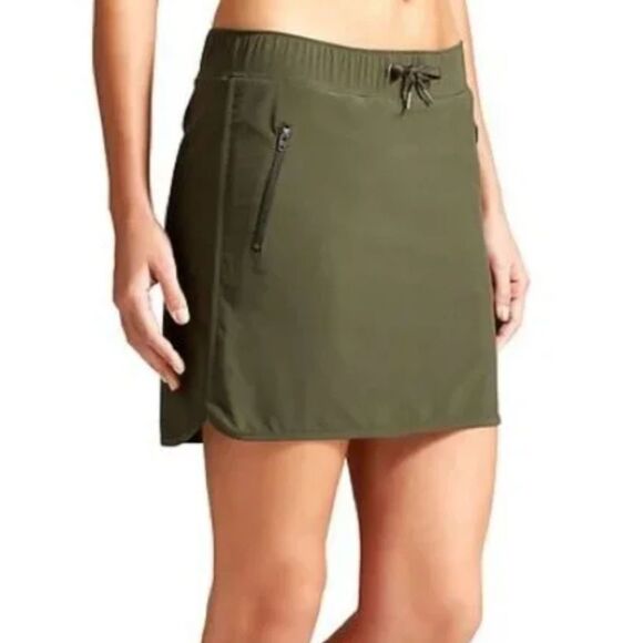 Athleta Pants - Athleta Olive Green Stretch In Skort - Size Medium